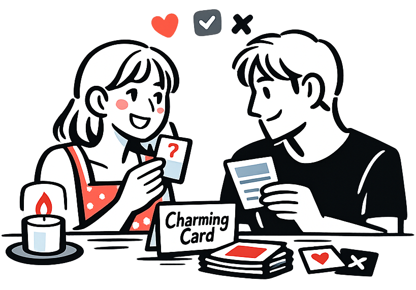 차밍카드 소개 이미지